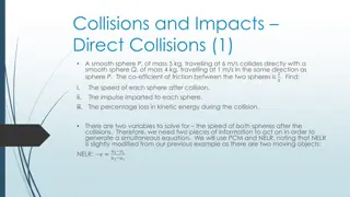 Direct Collisions in Physics: Sphere Collision Analysis