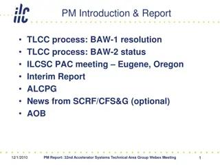 Accelerator Systems Technical Meeting Report - Advanced Proposals and Updates