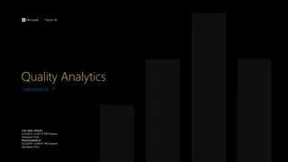 Enhancing Data Quality Analytics in Power BI for Effective Decision-Making