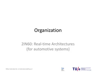 Real-time Architectures in Automotive Systems Course Overview