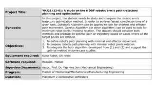 Comparative Study on Robotic Arm Trajectory Optimization