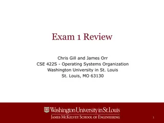 Operating Systems Organization Review