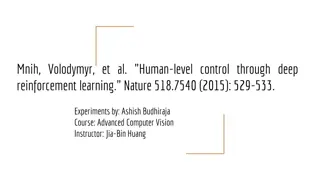 Deep Reinforcement Learning Experiments and Visualizations
