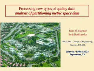 Analysis of Quality Data Partitioning Metric Space