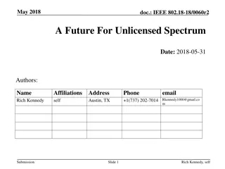 Advancing Wireless Technologies through Unlicensed Spectrum Exploration