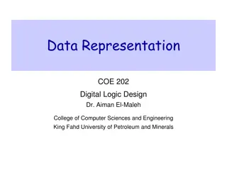 Digital Logic Design and Data Representation for Computer Science Students