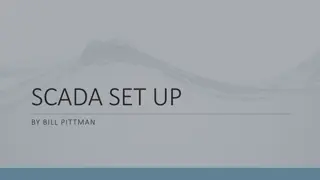 SCADA Systems for Efficient Monitoring and Control