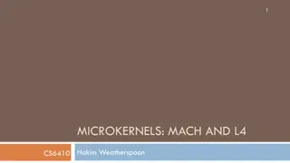 Different Types of Kernel Designs