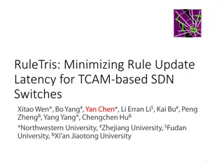 Minimizing Rule Update Latency for TCAM-based SDN Switches