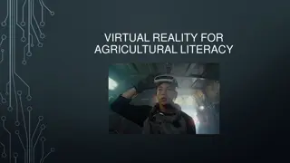 Enhancing Agricultural Literacy Through Virtual Reality