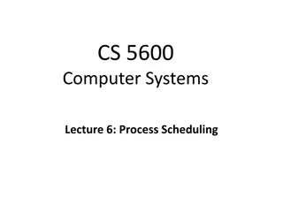 Process Scheduling in Computer Systems