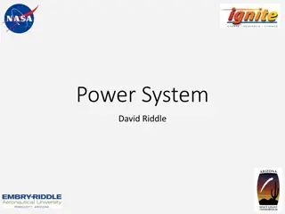 Overview of Power System Components and Solar Panel Testing
