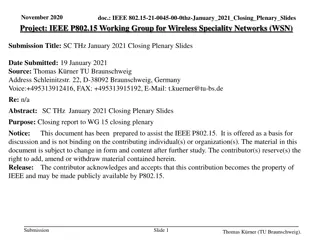 Terahertz Wireless Communications Closing Plenary Slides January 2021