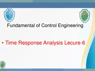Control Engineering Time Response Analysis Lecture