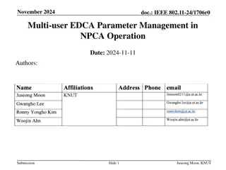 Enhancing Medium Efficiency with NPAA Operation