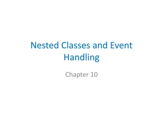 Event Handling in Java Programming