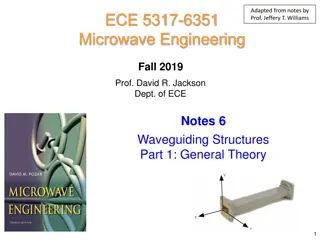 Waveguide Structures and General Theory