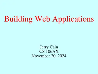 Thin-Client Architecture in Building Web Applications