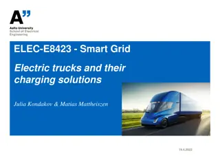 Electric Truck Charging Solutions: Present and Future Innovations
