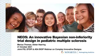 Innovative Bayesian Trial Design in Pediatric Multiple Sclerosis