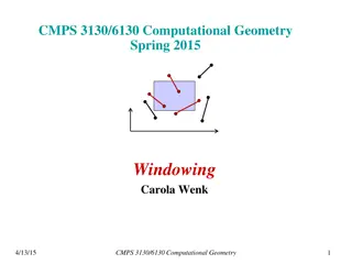 Computational Geometry Techniques for Interval and Segment Trees