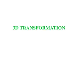 Introduction to 3D Transformations in Computer Graphics