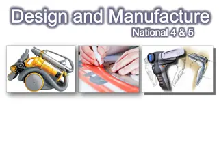 Design and Manufacture National 4 & 5 Courses Overview