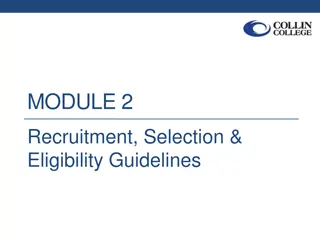 Student Employment Guidelines and Hiring Process Overview
