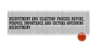 Recruitment and Selection Process for Organizational Success