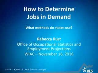 Methods for Determining In-Demand Jobs