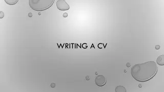 Crafting a Winning CV: Expert Tips for Writing an Impressive Resume
