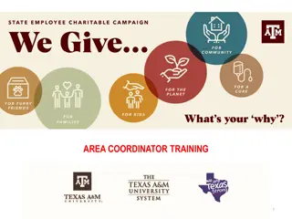 SECC Coordinator Training and Contact Information for 2024