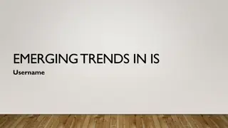 Emerging Trends in Information Systems: Revolutionizing Organizations