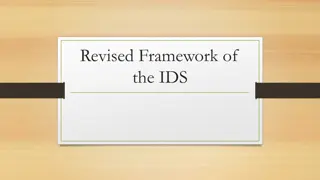 Revised Framework of Collaborative Research Grants in IDS