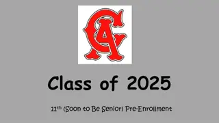 Navigating Senior Year and Beyond: Important Guidance for Class of 2025