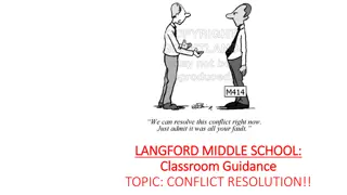 Conflict Resolution Strategies for Middle School Students