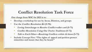 Conflict Resolution Workshop: Developing Loving Interchange