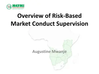 Risk-Based Market Conduct Supervision Overview