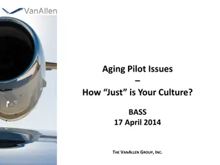 Aging Pilot Issues: How Just Is Your Culture?