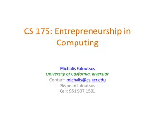 Entrepreneurship in Computing Class Overview