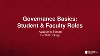 Shared Governance in Academic Institutions