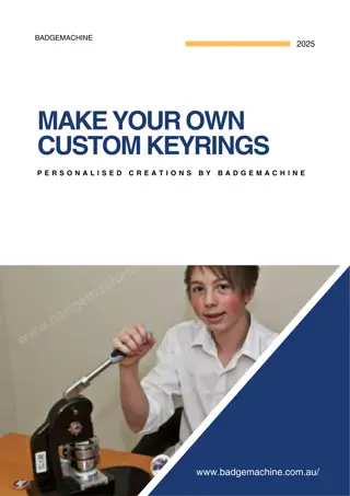 Make Your Own Custom Keyrings