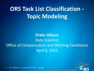Discovering Occupational Topics with Topic Modeling