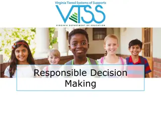 Responsible Decision Making and Strategies for Classroom Support