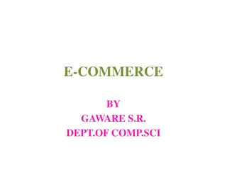E-Commerce: Modern Business Methodology