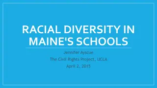 Racial Diversity Trends in Maine's Public Schools