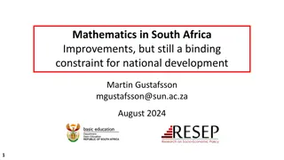 Improving Mathematics Education in South Africa: Key Insights