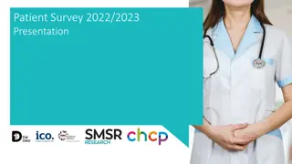 Insights from Patient Survey 2022/2023 Presentation