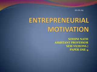 Motivation Theories and Factors