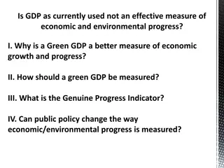 Rethinking Economic Progress: Green GDP & Genuine Progress Indicator